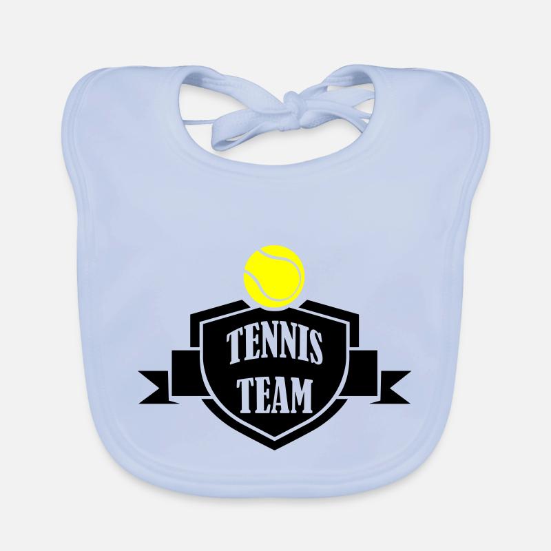 Équipe de tennis Bavoir bio Bébé