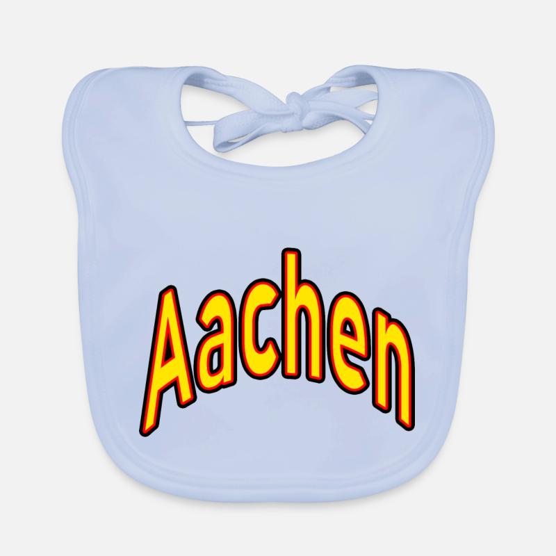 Aachen - Baby Bio-Lätzchen - sky Blue