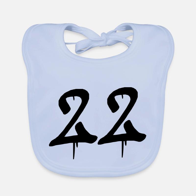22 graffitis Bavoir bio Bébé
