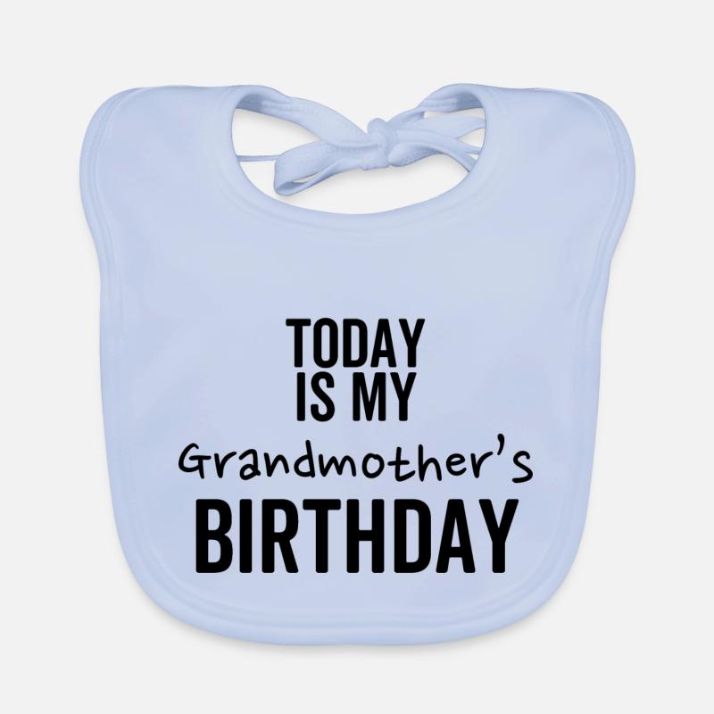Heute ist der Geburtstag meiner Großmutter Baby Bio-Lätzchen
