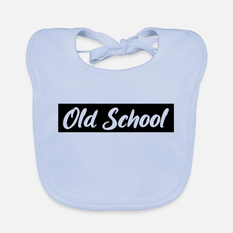 Vieille école Bavoir bio Bébé