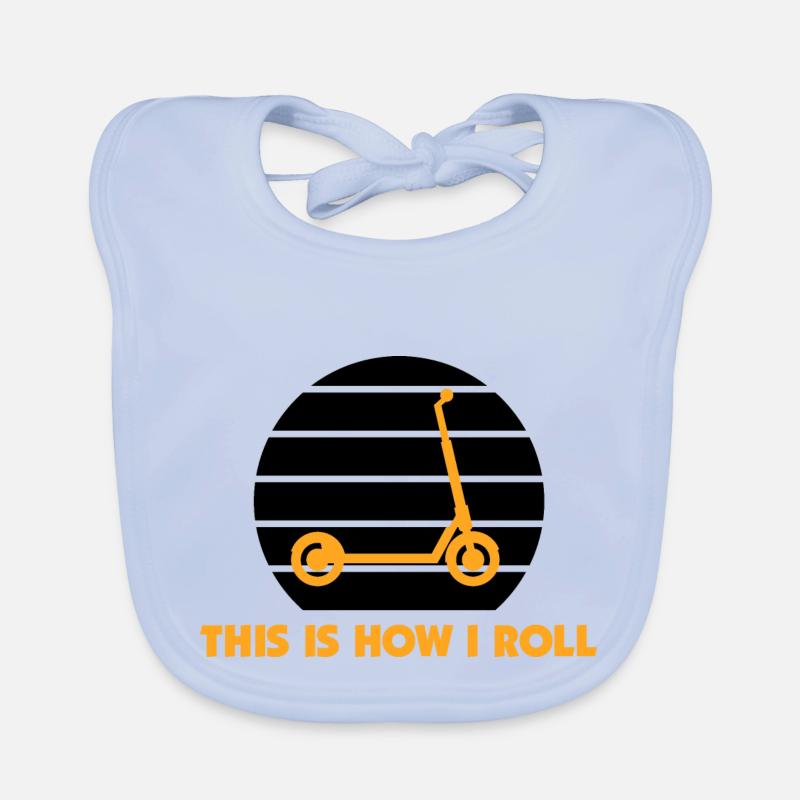 E-Scooter Roller Baby Bio-Lätzchen