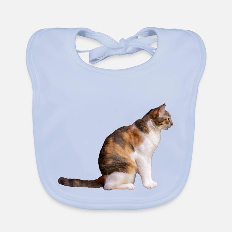 la chatte Bavoir bio Bébé