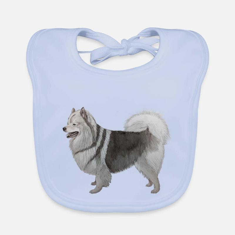 Mittelspitz Baby Bio-Lätzchen