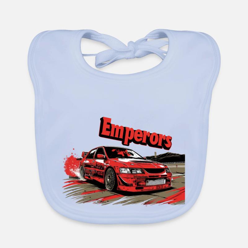 Emperors Lancer Evo 6 Organic Baby Bibs