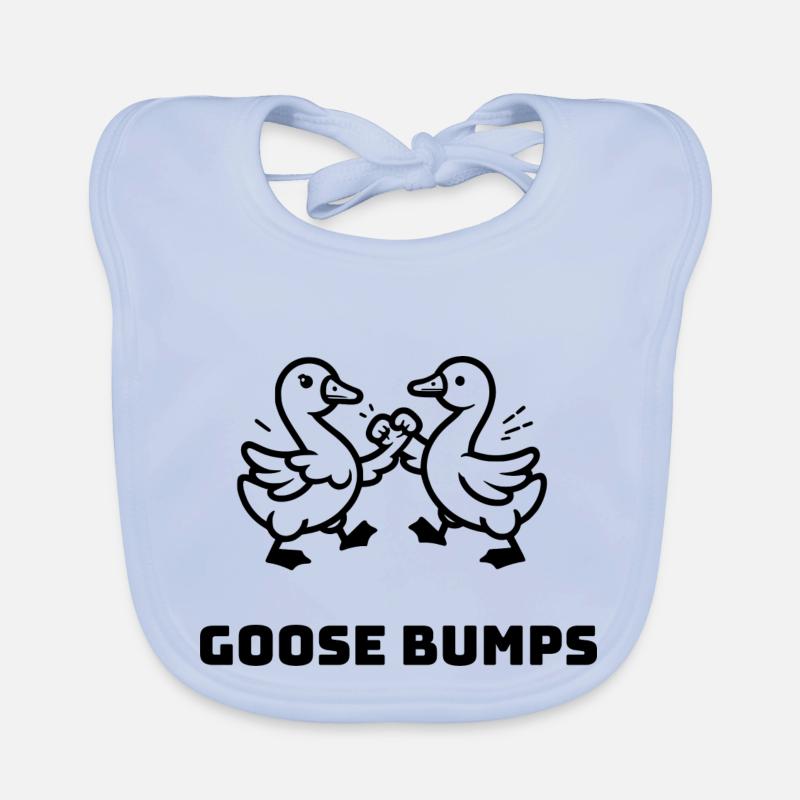 Chair de poule Bavoir bio Bébé