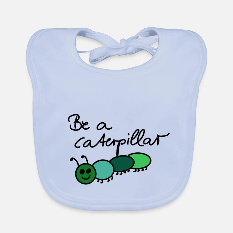 Caterpillar1 Baby Bio-Lätzchen