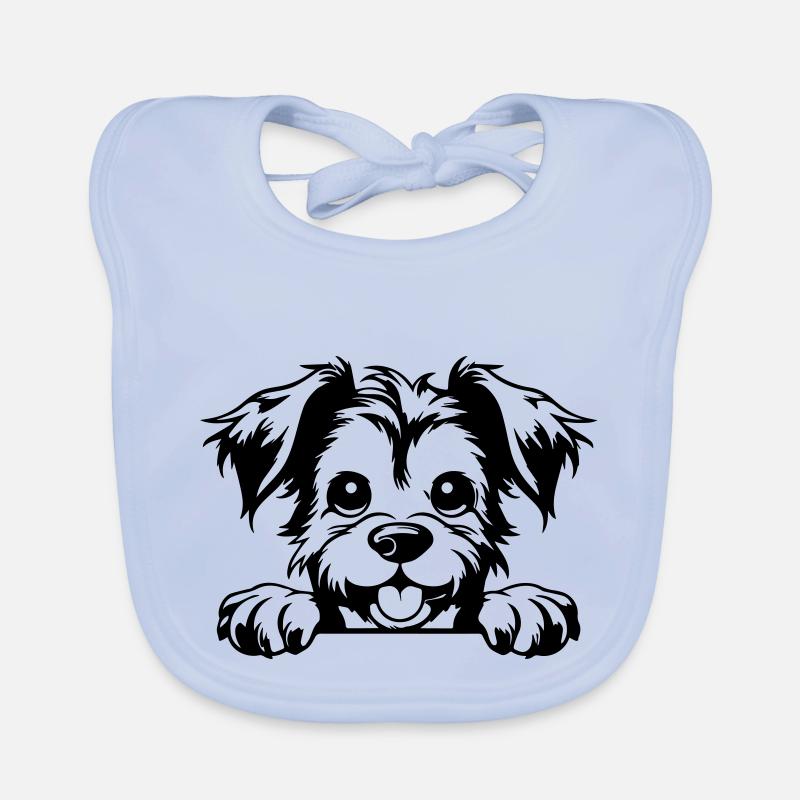 Terrier Bavoir bio Bébé