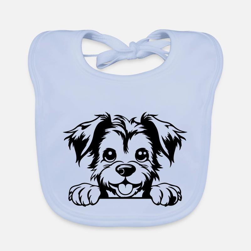 Yorkshire Terrier Bavoir bio Bébé