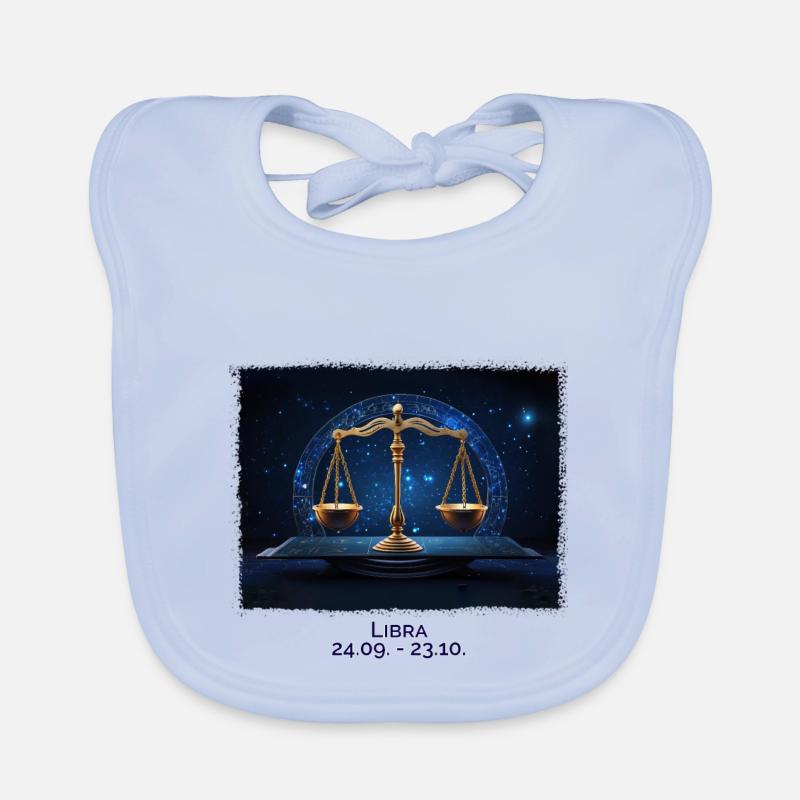 Sternzeichen Waage Datum Baby Bio-Lätzchen