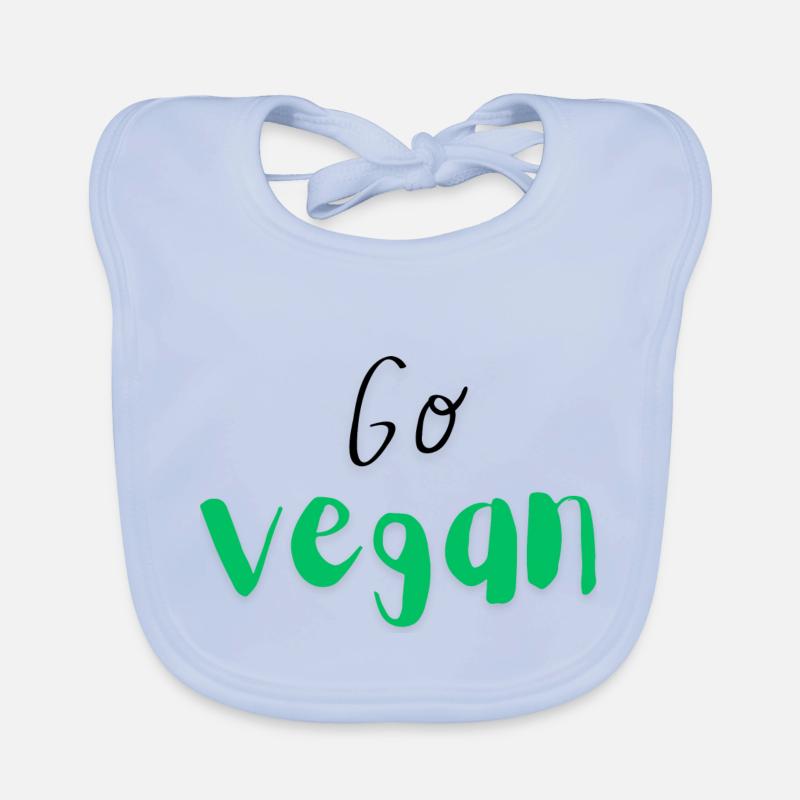 Go vegan Organic Baby Bibs