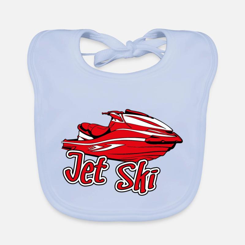 Jet ski Organic Baby Bibs