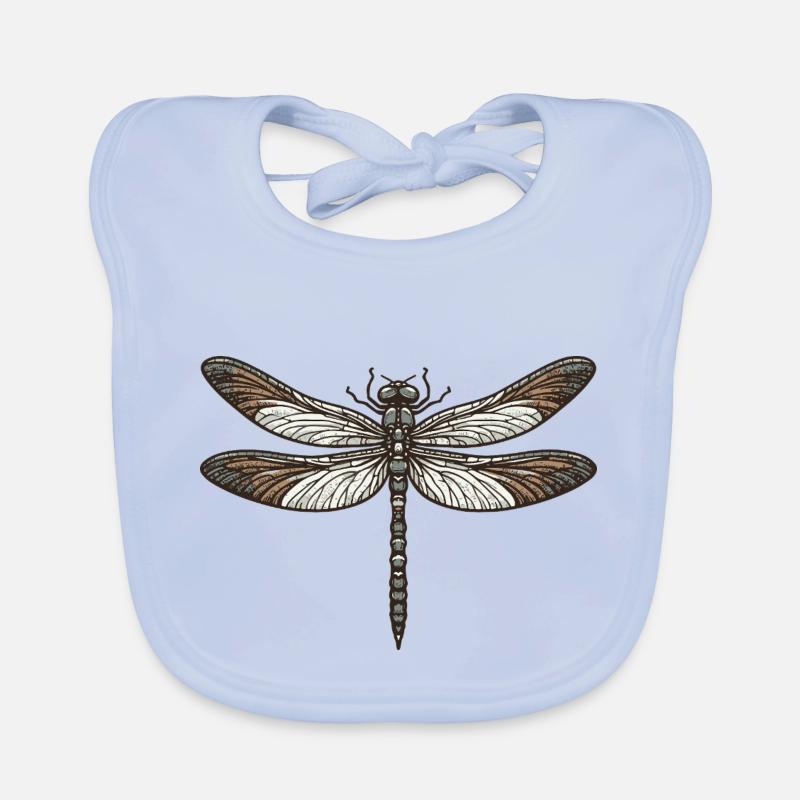Libellule Bavoir bio Bébé