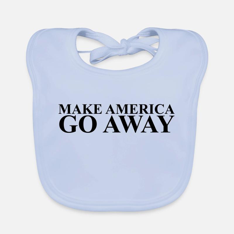 Lass Amerika verschwinden Baby Bio-Lätzchen