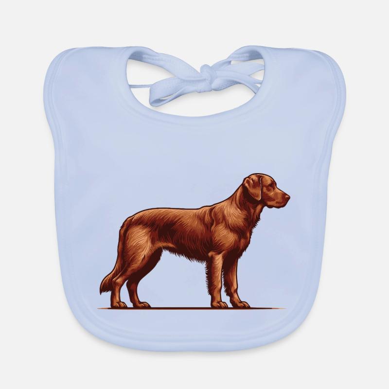 Chesapeake Bay Retriever Organic Baby Bibs