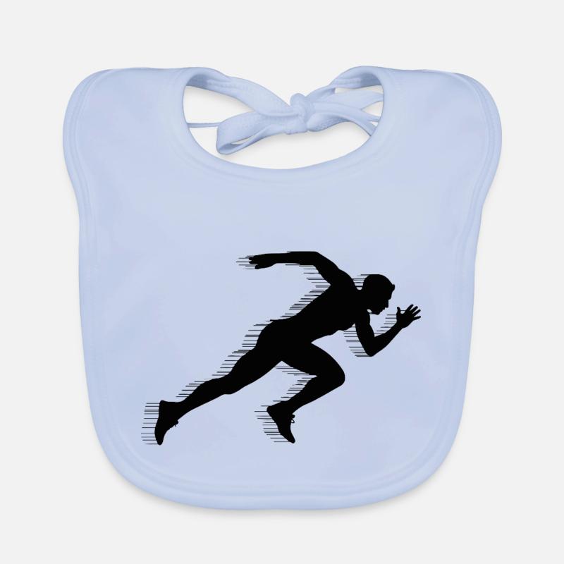 A RUNNER Organic Baby Bibs