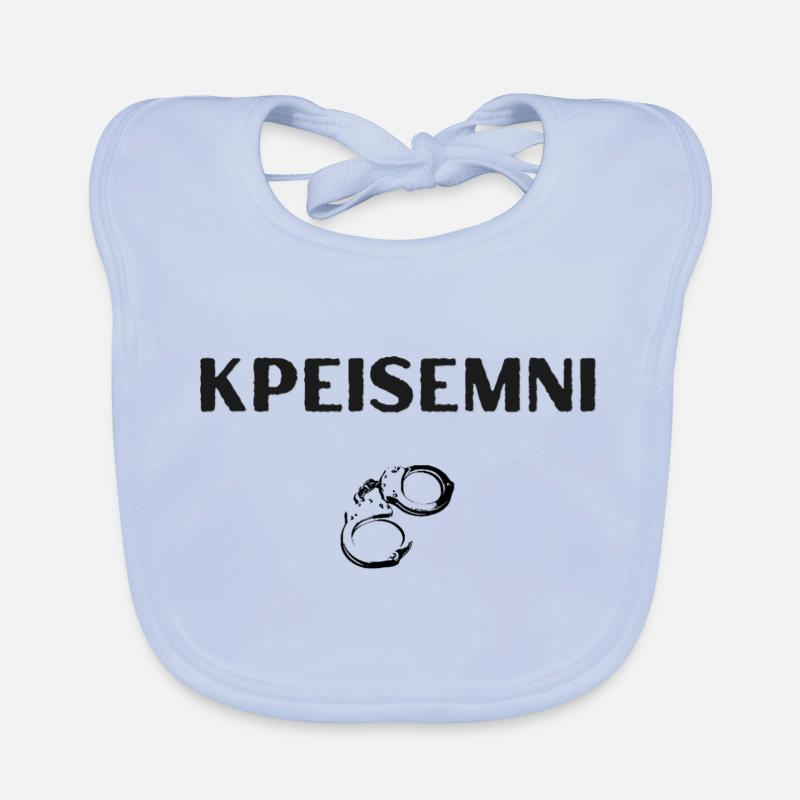KPEISEMNI – Chemise Antwerp Borders Bavoir bio Bébé
