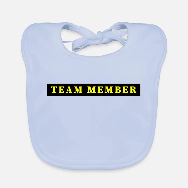 Team Mitglied Baby Bio-Lätzchen