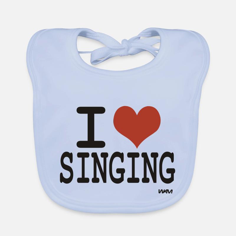 singing Organic Baby Bibs
