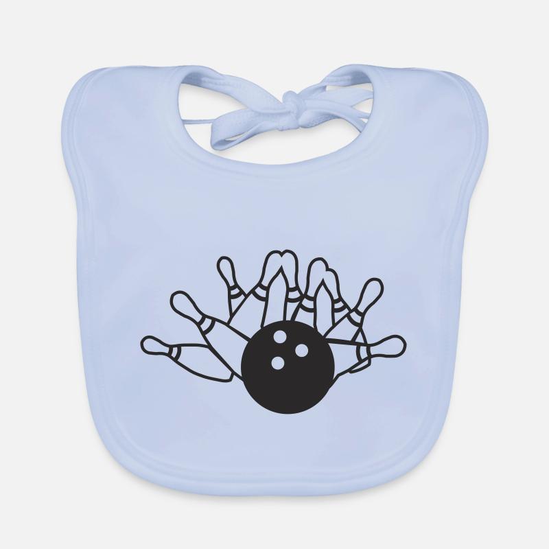 Bowling Organic Baby Bibs