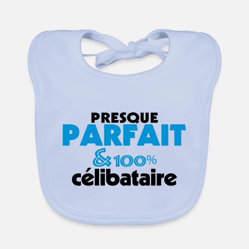 Presque Parfait - 100% CELIBATAIRE (2c) Bavoir bio Bébé