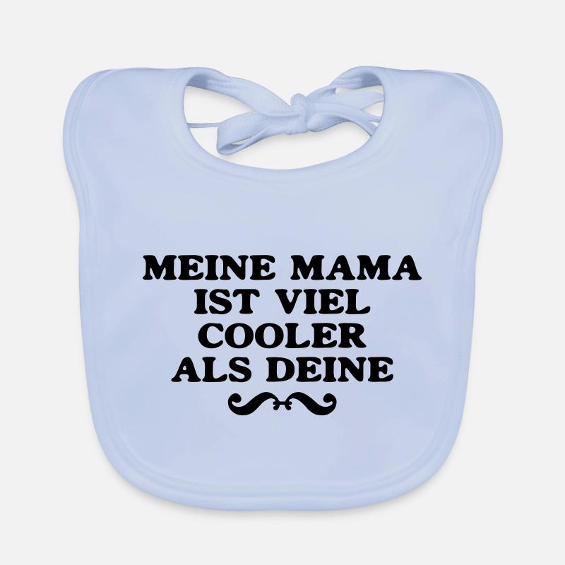 ma mère est plus cool que le vôtre Bavoir bio Bébé