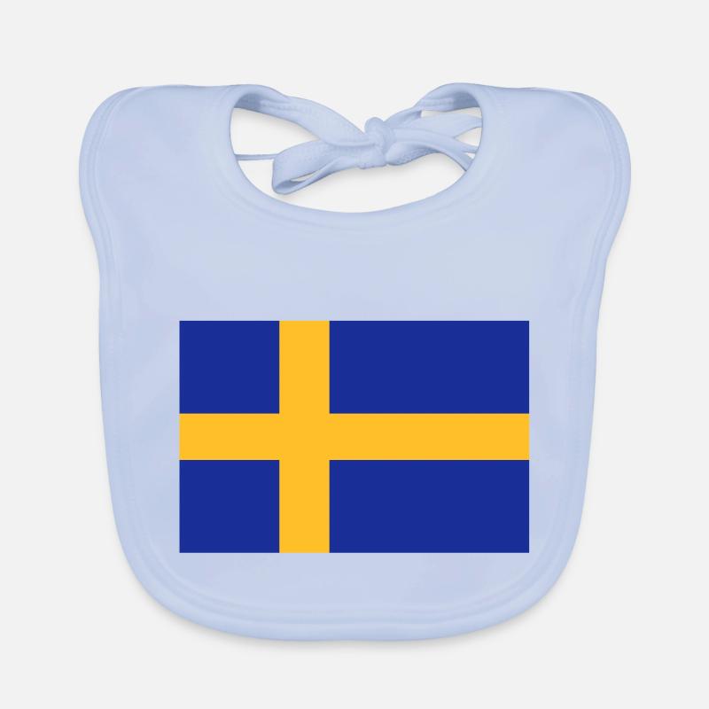 drapeau_suede Organic Baby Bibs