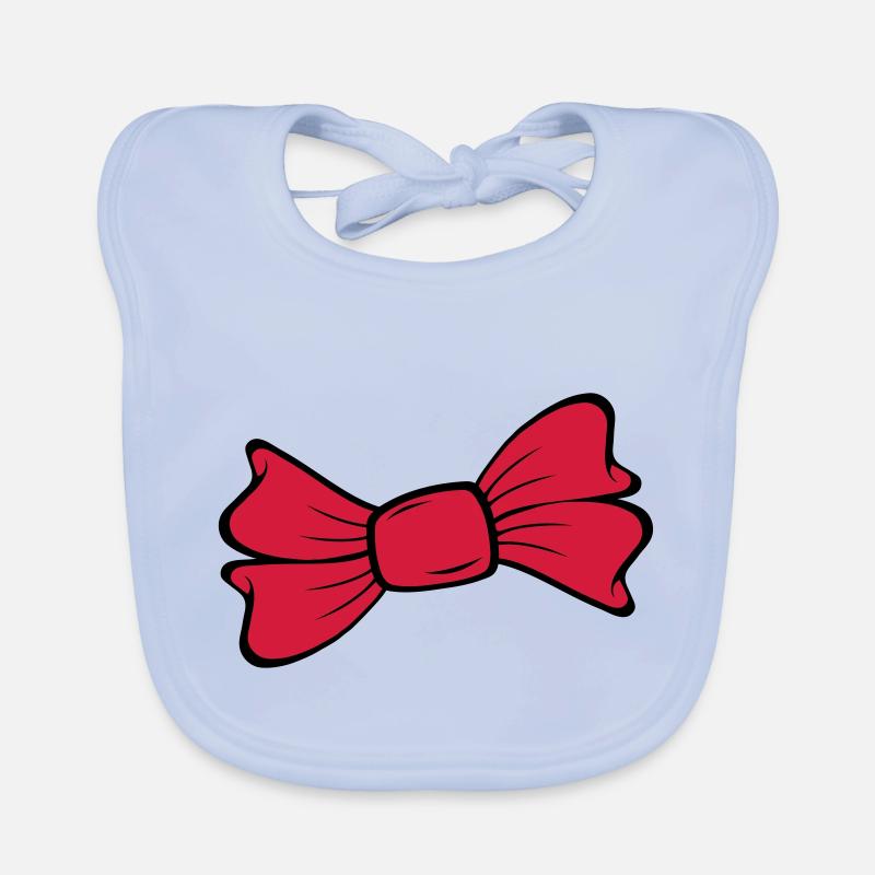 Schleife Baby Bio-Lätzchen