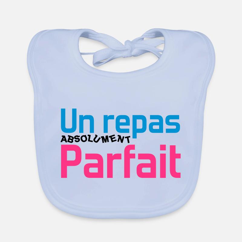 Un repas absolument parfait Bavoir bio Bébé