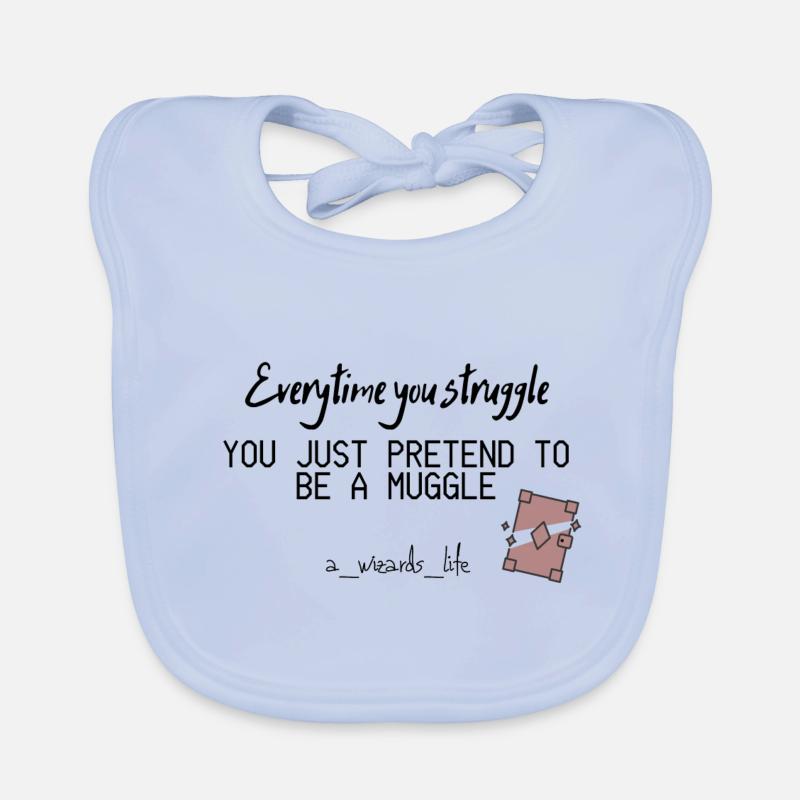 Vous struggle, muggle ? Bavoir bio Bébé