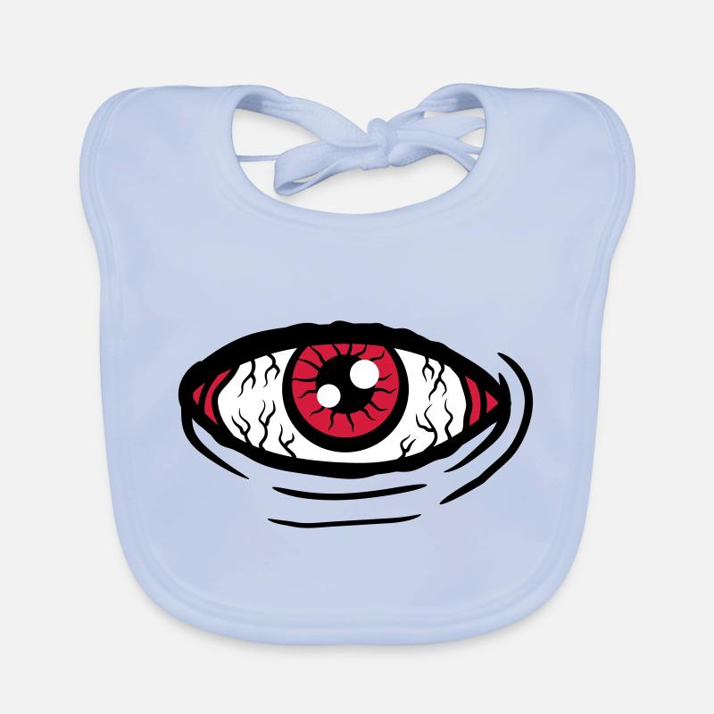 Grand yeux Bavoir bio Bébé
