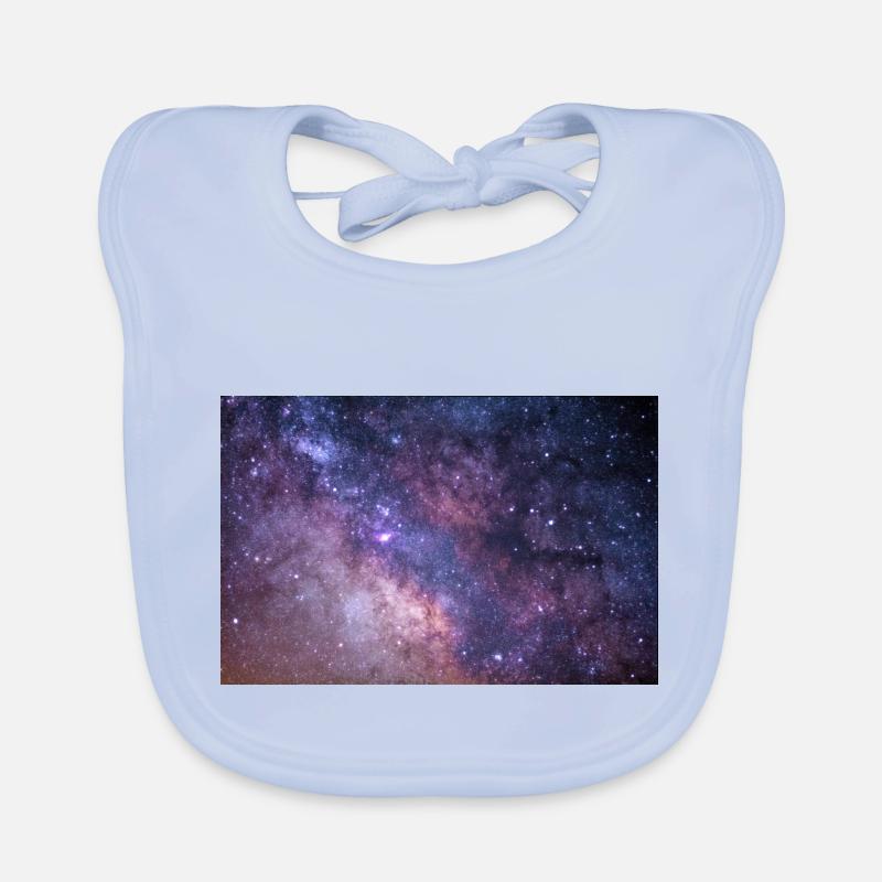 space Organic Baby Bibs