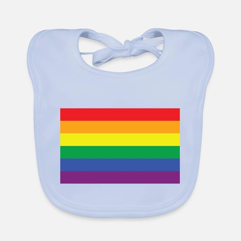 Rainbow Organic Baby Bibs