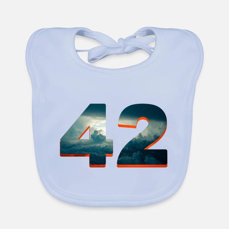 42 sun u clouds douglas universe answer question Organic Baby Bibs