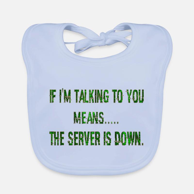 Piratage hacker hacker informatique cybersécurité Bavoir bio Bébé