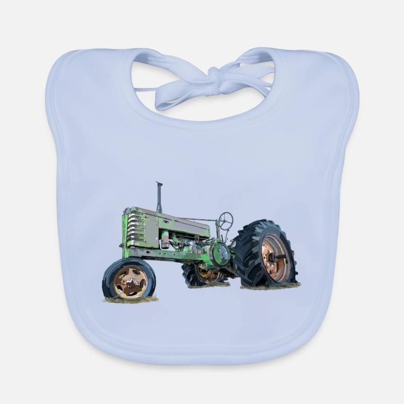 Oldtimerdreirad Baby Bio-Lätzchen