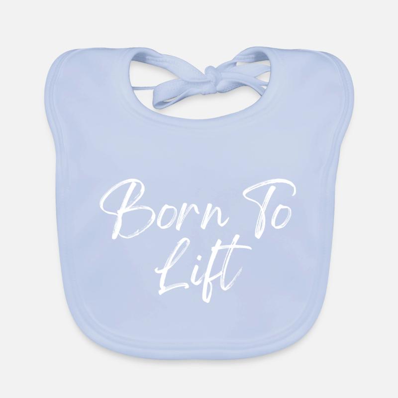 Born To Lift Organic Baby Bibs