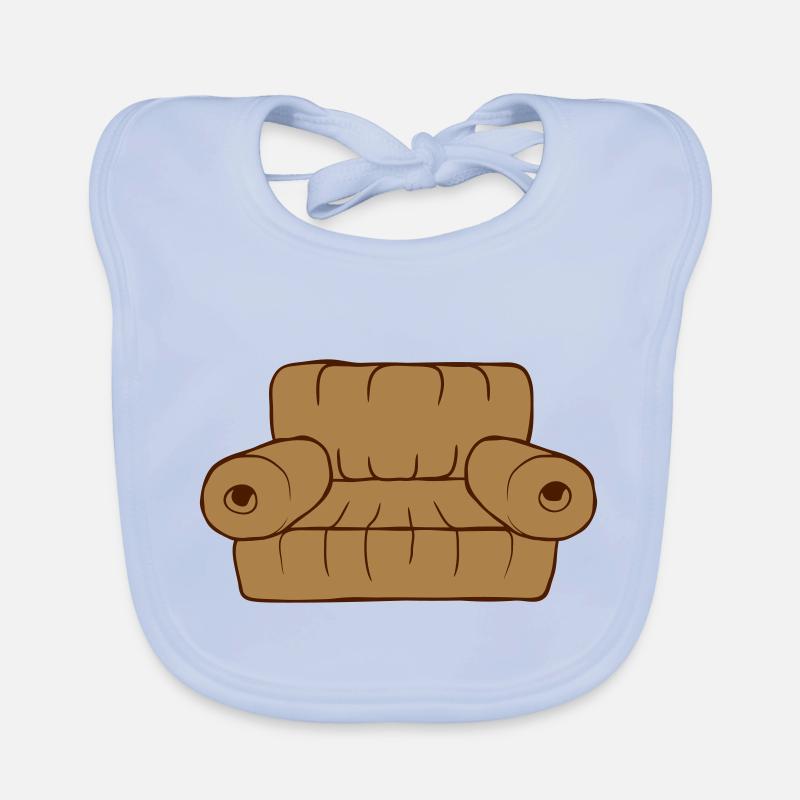 Sofa Couch Wohnzimmer Möbel Baby Bio-Lätzchen