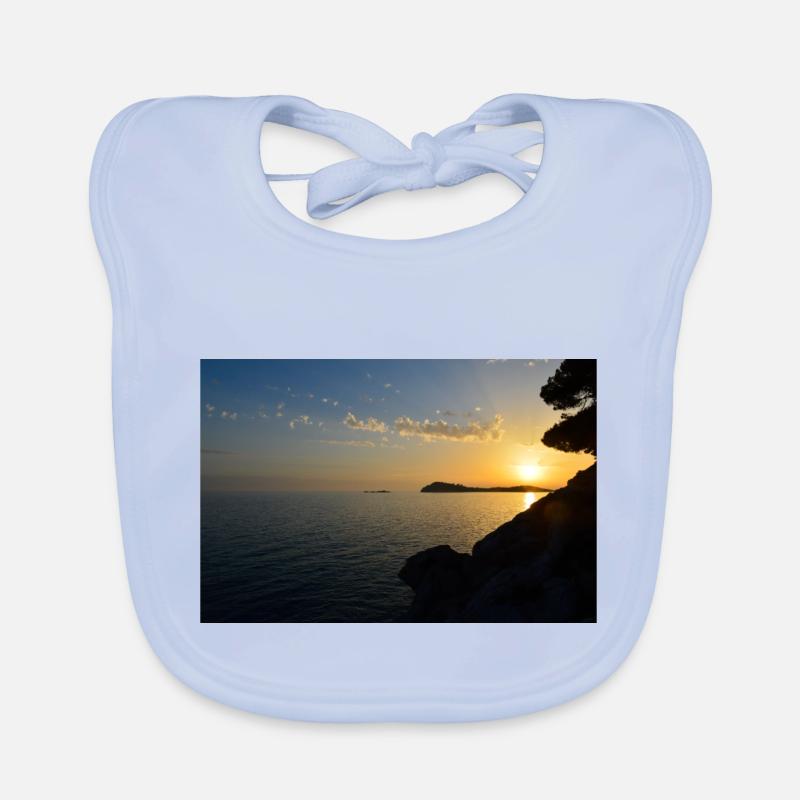 Sunset Organic Baby Bibs