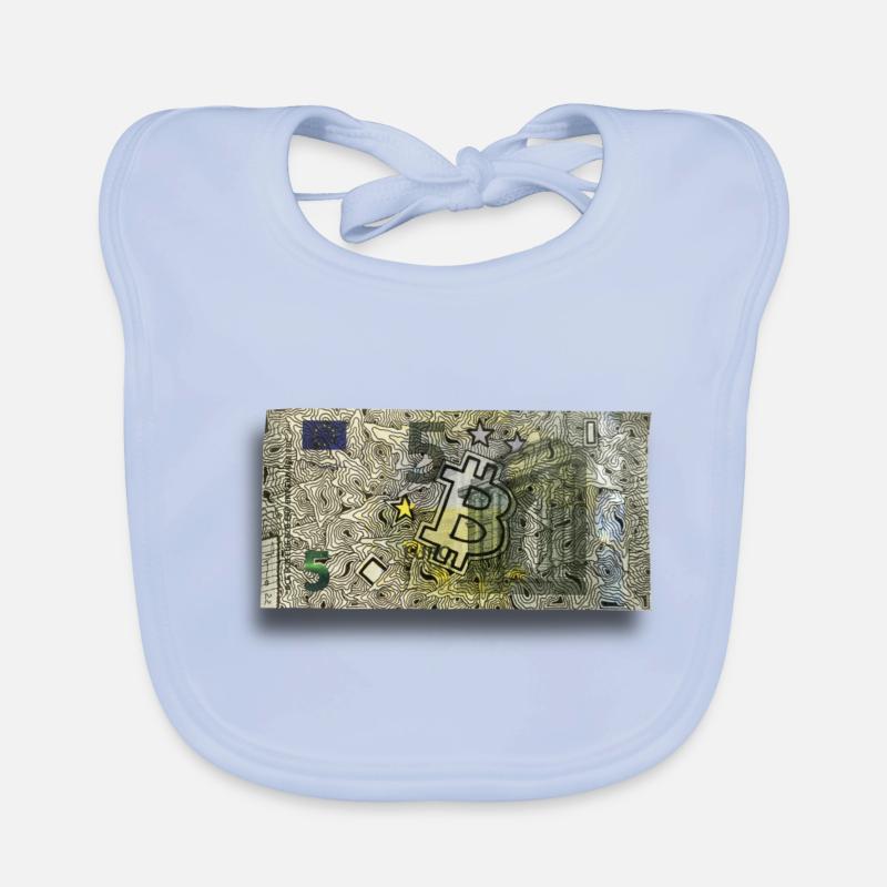 5 Bitcoin Baby Bio-Lätzchen