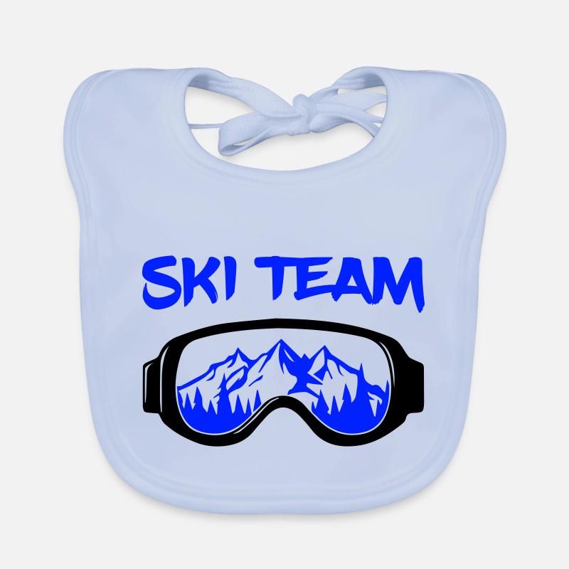 Ski Team Baby Bio-Lätzchen