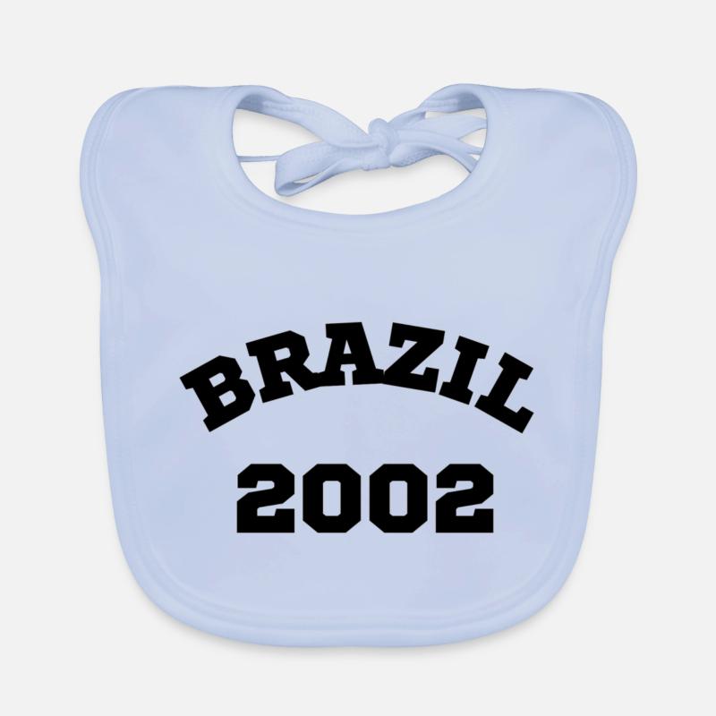 Brazil2002 Organic Baby Bibs