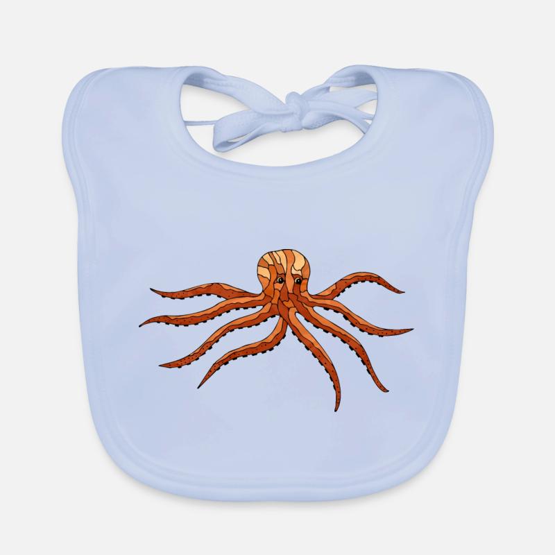 Pieuvre Bavoir bio Bébé