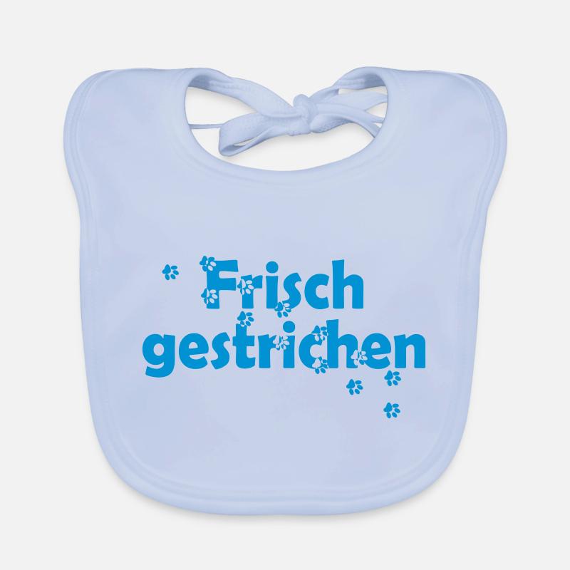 Frisch gestrichen Baby Bio-Lätzchen