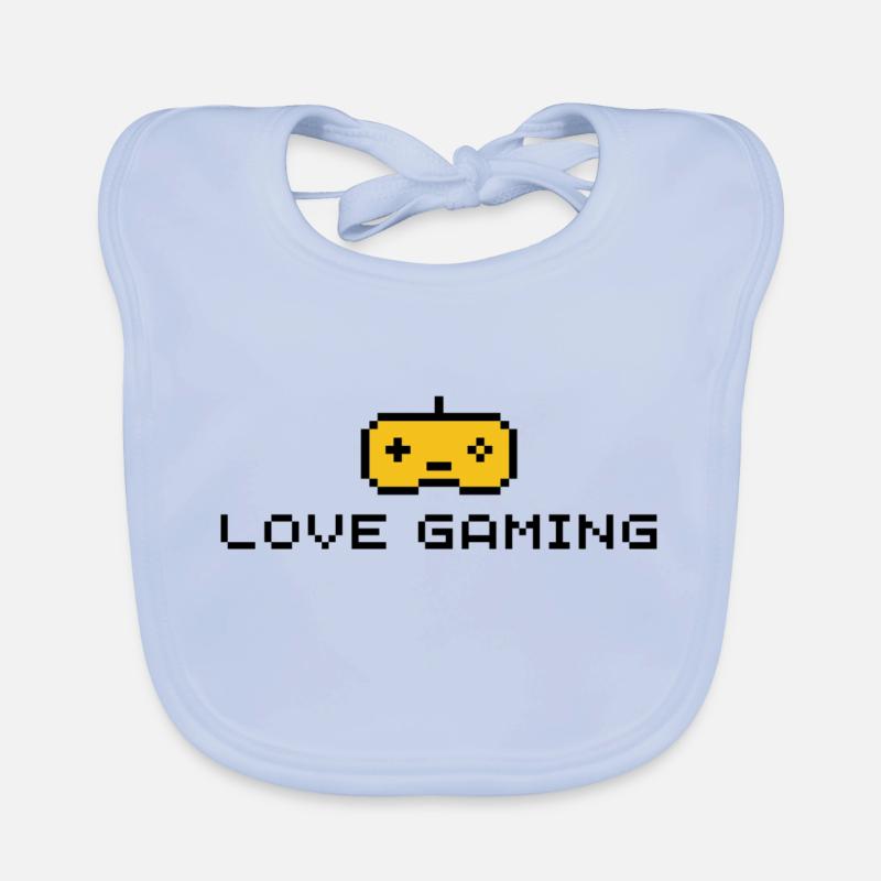 LOVE GAMING Bavoir bio Bébé