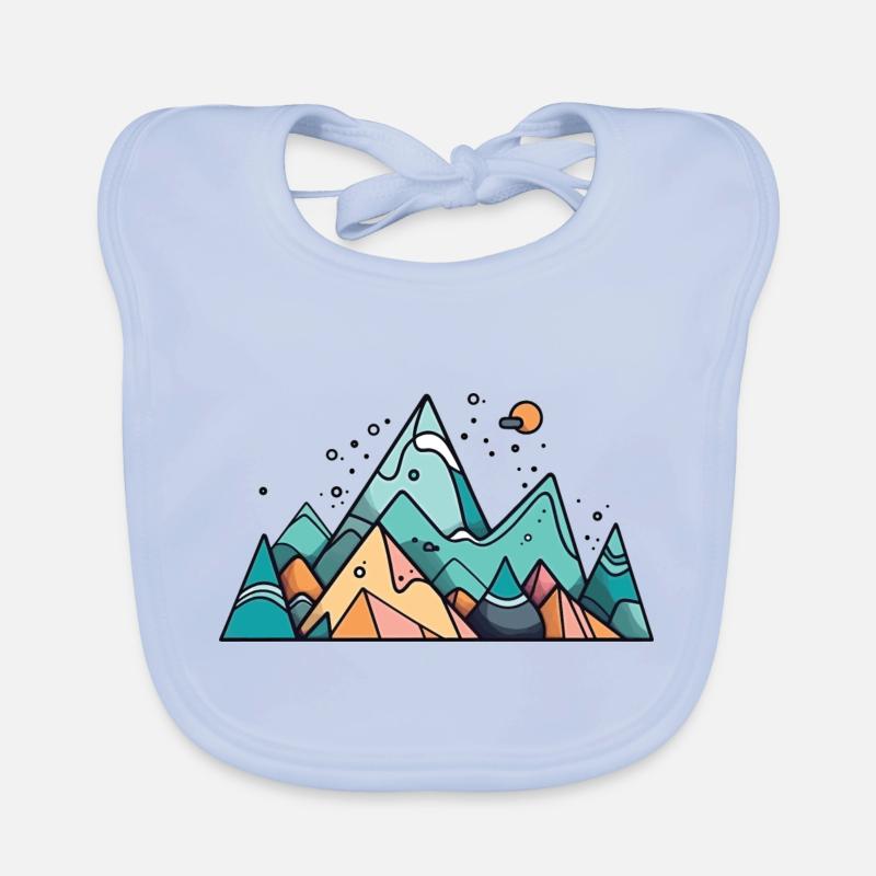 Mountain Organic Baby Bibs