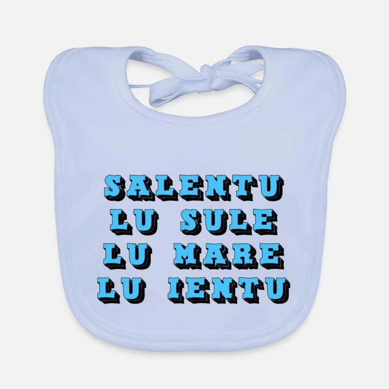 Salento lu sule lu mare lu ieuntu Bavoir bio Bébé