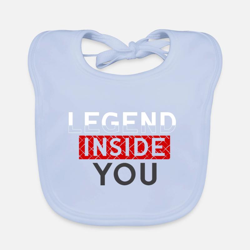 LEGEND inside you Bavoir bio Bébé
