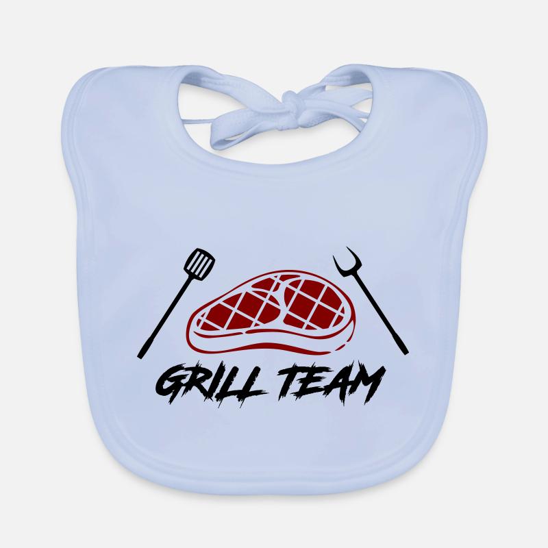 L’équipe Grill Bavoir bio Bébé