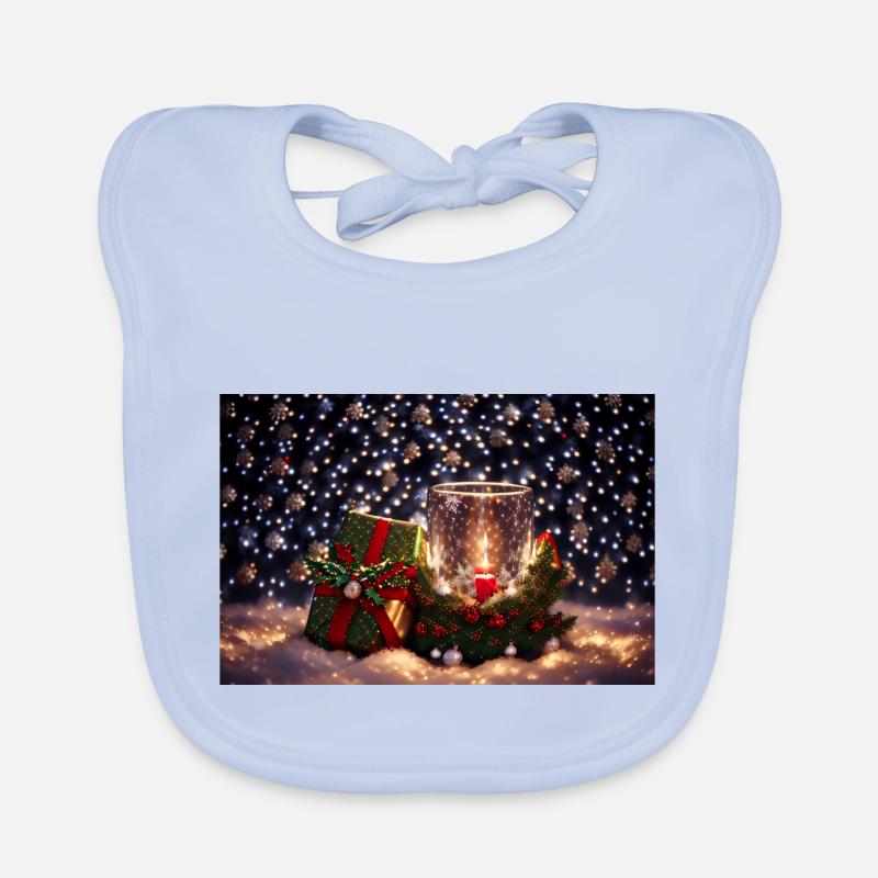 Christmas Organic Baby Bibs